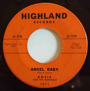 دانلود آهنگ Angel Baby از Rosie Hamlin And The Originals